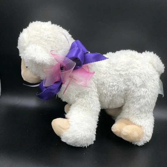 Build A Bear Workshop Sheep Lamb Stuffed Animal 15” - Picture 2 of 7